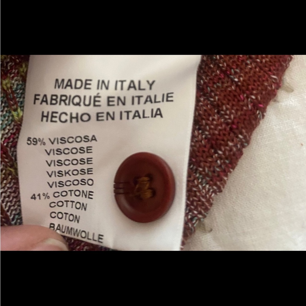 RARE Vintage Missoni Italy - Picture 6 of 7